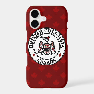 Native American Red Black Kaigani Thunderbird iPhone 17 Case