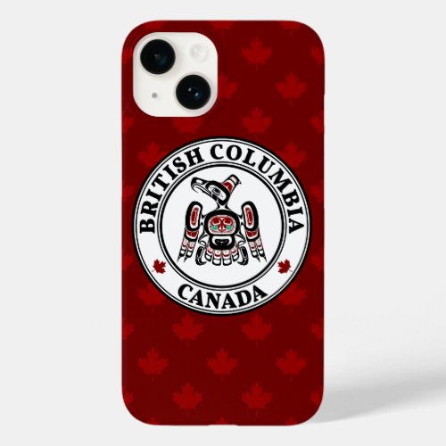 Native American Red Black Kaigani Thunderbird Case_Mate iPhone 14 Case