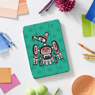 Native American Red Black Kaigani Thunderbird iPad Pro Cover