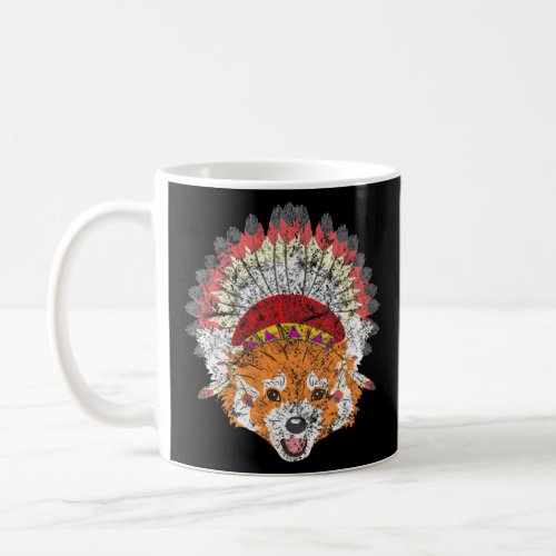 Native American Red Fox  Coffee Mug