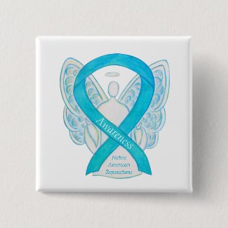 Native American Reparations Awareness Ribbon Pins