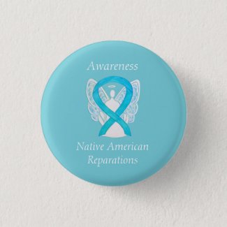 Native American Reparations Awareness Ribbon Pins