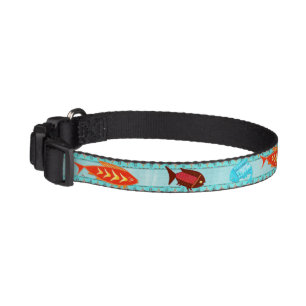 Native American River Folk CATS Pet Collar