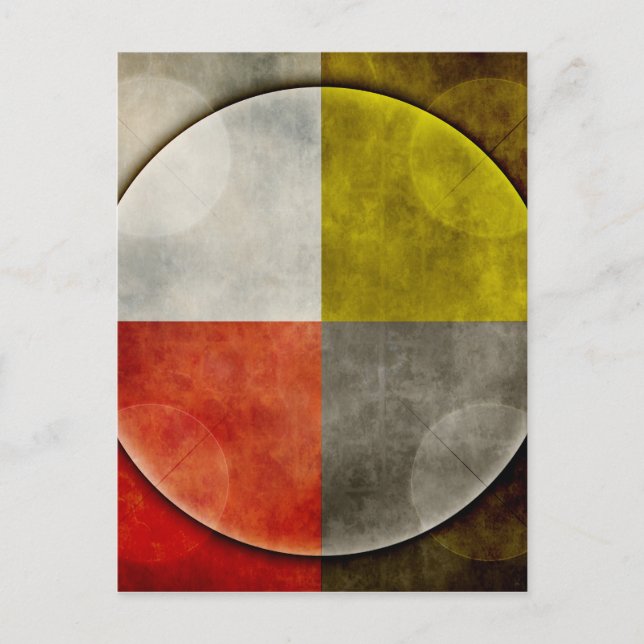 Native American Sacred Hoop Postcard (Front)