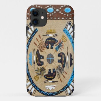 "native American Sandpainting" Western Iphone 5 Ca Iphone 11 Case by BootsandSpurs at Zazzle