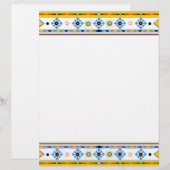 Native American Shoshone Letterhead (Front/Back)