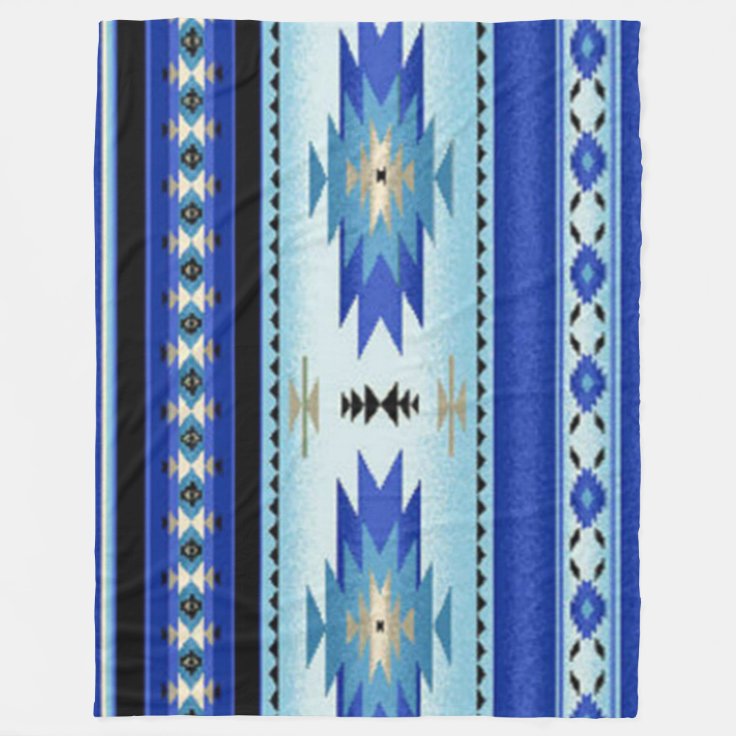 NATIVE AMERICAN (Simulated) Fleece Blankets Zazzle