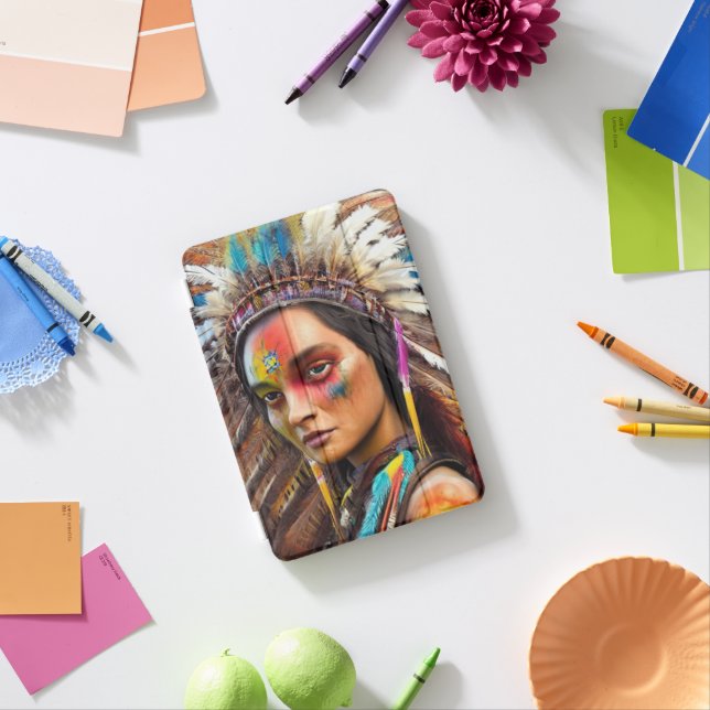 Native American Sioux iPad Air Cover (In Situ)