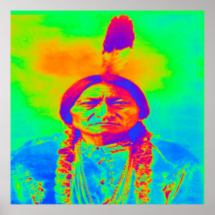 Native American Sitting Bull Poster