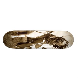 Native American Skateboard