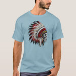 Native American Skull Chief T-shirt