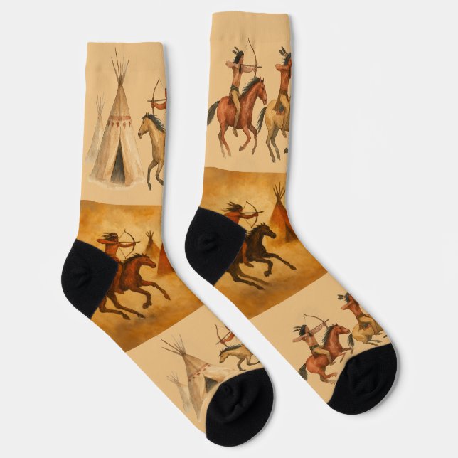 Native American Socks (Right)