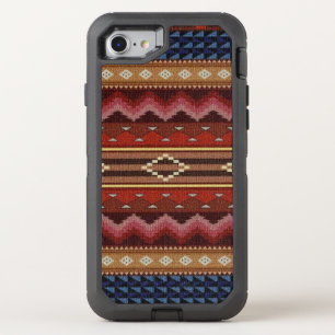 Native American Southwest Pattern OtterBox Defender iPhone SE/8/7 Case