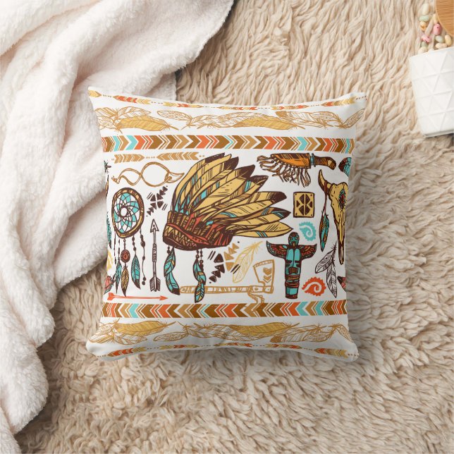  native american Southwestern decor accents Throw Pillow (Blanket)