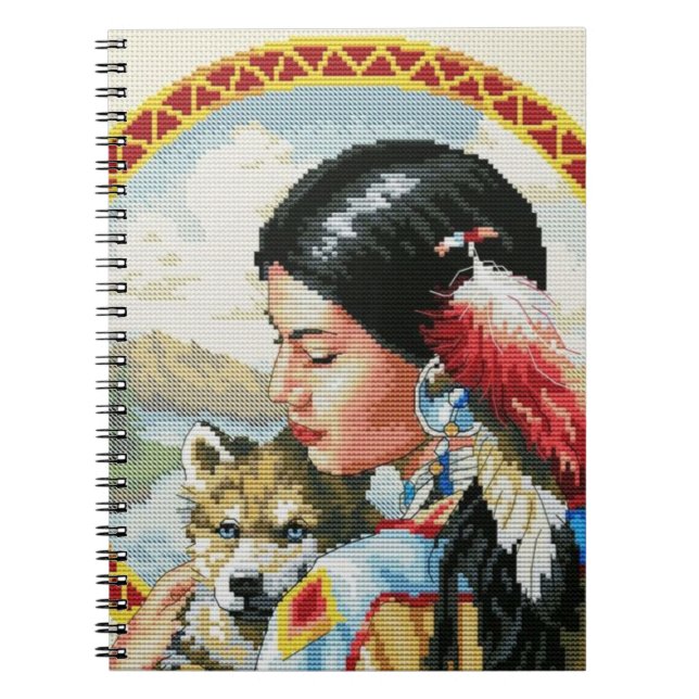 Native American Spiral Notebook (Front)