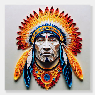 Native American Spirit Foam Board