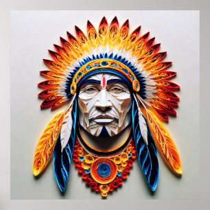 Native American Spirit Poster