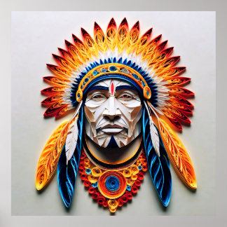 Native American Spirit Poster