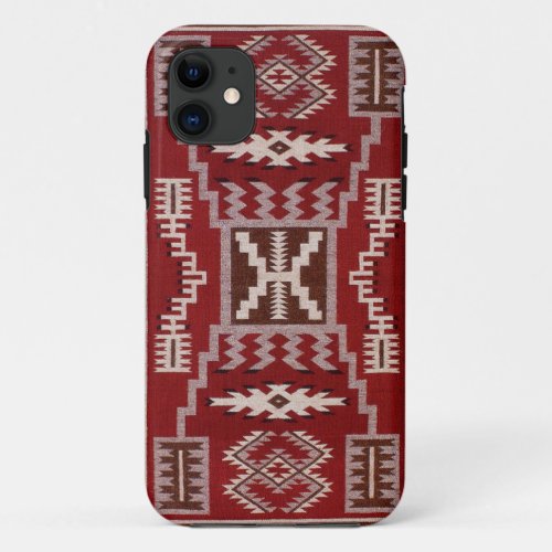 Native American Storm Pattern iPhone 11 Case