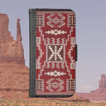 Native American Storm Pattern  Iphone X Wallet Case at Zazzle