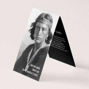 Native American Studies Business Card