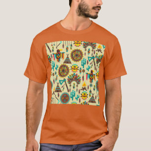 Native American Style Boho Pow wow T-Shirt