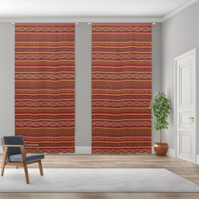 Native American Style Curtains (Wide)