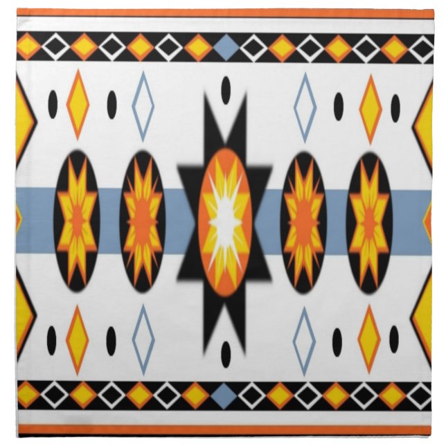 Native American Sun Napkins (Front)
