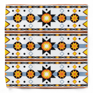 Native American Sun Pattern Bandana
