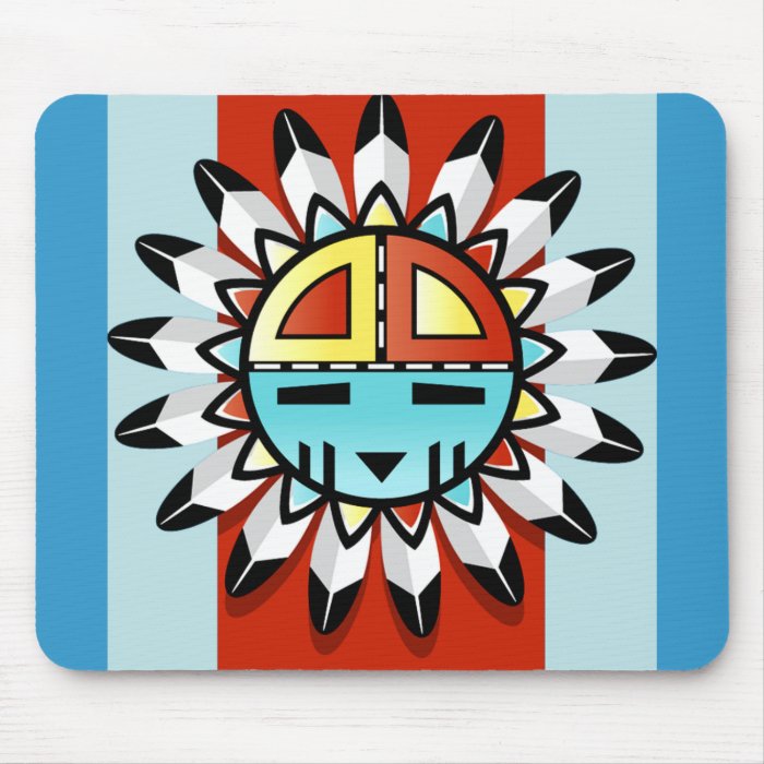 NATIVE AMERICAN SYMBOL MOUSE PADS