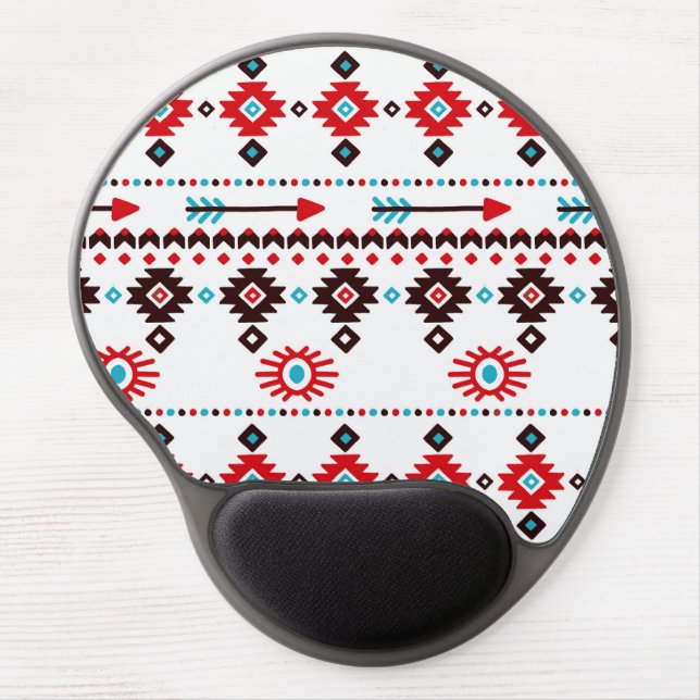 Native American Symbols Gel Mouse Pad (Front)