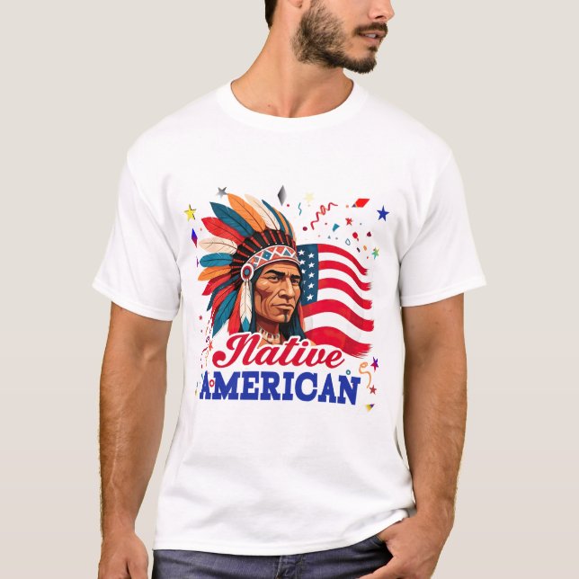 "Native American" T-Shirt (Front)