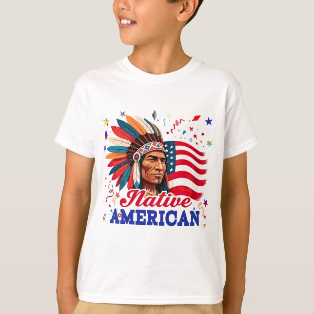 Native American  T-Shirt (Front)