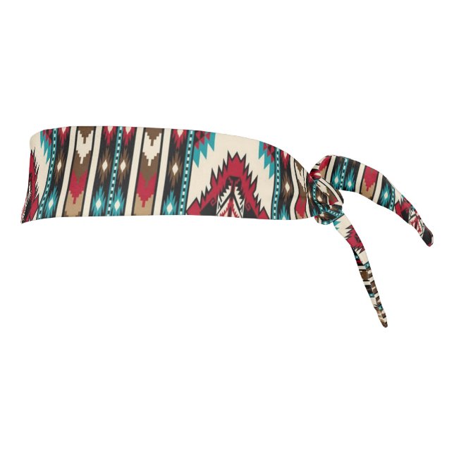 Native American Tie Headband (Rotate 90)