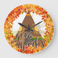 Native American Tipi - Give Thanks