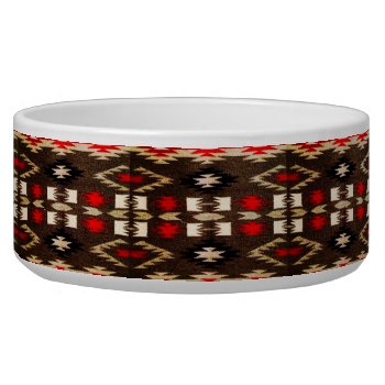 Native American Tribal Design Print Bowl by OldCountryStore at Zazzle