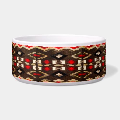 Native American Tribal Design Print Bowl