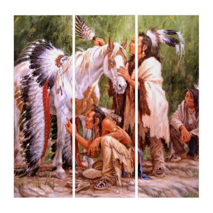 Native American Triptych