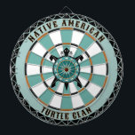Native American Turtle Dart Board<br><div class="desc">The Native American Turtle Dartboard is fully customizable,  and a great gift idea for friends,  family or the perfect addition to your game room. Designed by Norman.R.</div>
