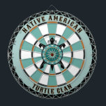 Native American Turtle Dart Board<br><div class="desc">The Native American Turtle Dartboard is fully customizable,  and a great gift idea for friends,  family or the perfect addition to your game room. Designed by Norman.R.</div>