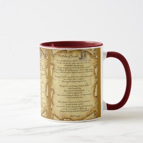 Native American Wisdom of Chief Tecumseh Mug