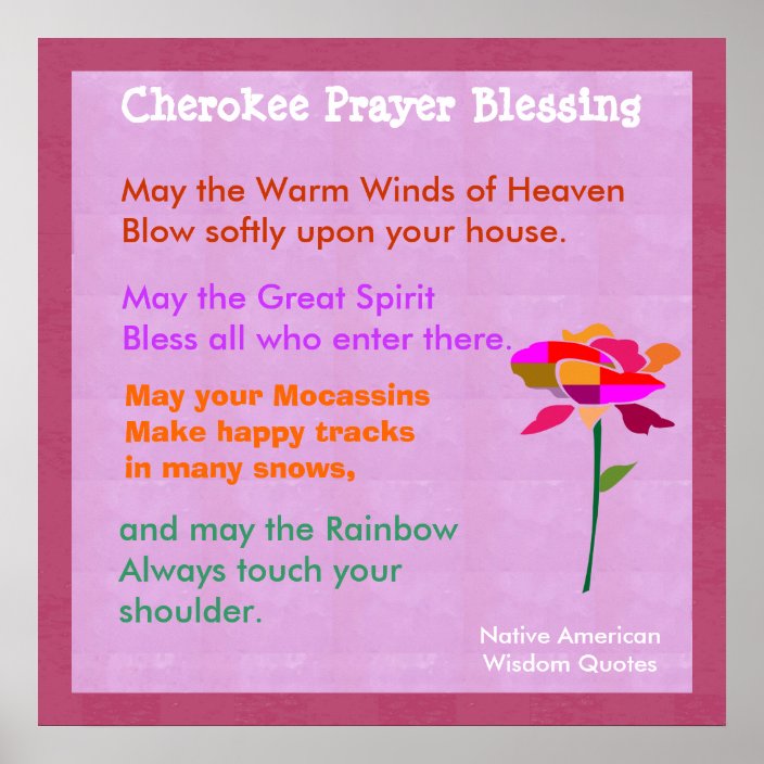 Native American Wisdom Quotes Poster | Zazzle.com