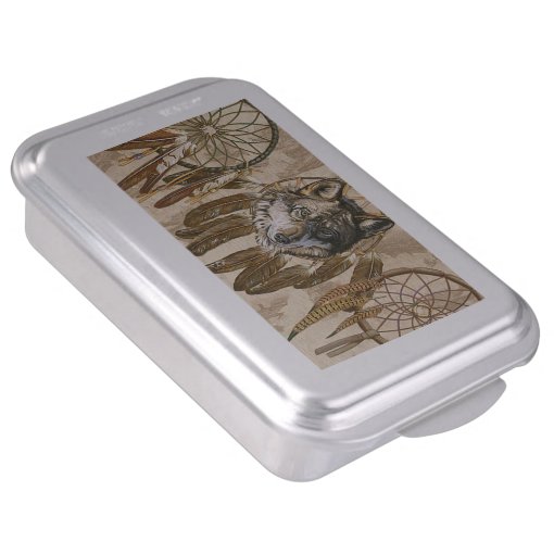 Native American Wolf Cake Pan 