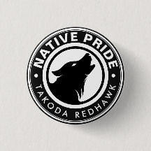 Native American Wolf Logo Personalized Name