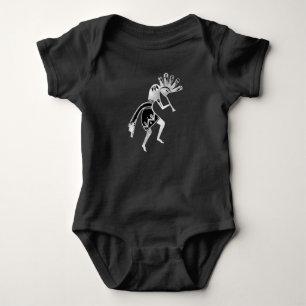 Native Americans Culture - Dancing Kokopelli 2 Baby Bodysuit