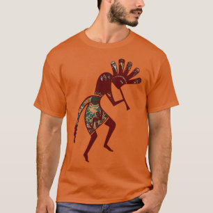 Native Americans Culture - Dancing Kokopelli 3 T-Shirt