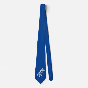 Native Americans Culture - Dancing Kokopelli 4 Neck Tie