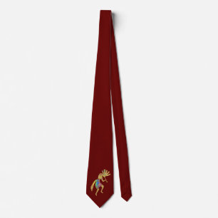 Native Americans Culture - Dancing Kokopelli 5 Neck Tie