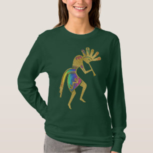 Native Americans Culture - Dancing Kokopelli 5 T-Shirt
