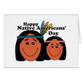 Native Americans' Day (Columbus Day) (Front Horizontal)